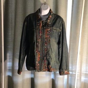 CHICO’S 100% Cotton Jean jackets NWOT